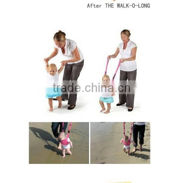 Dark Blue walker With bar updated more easily baby learn to parents do not bending over Reduces back pain