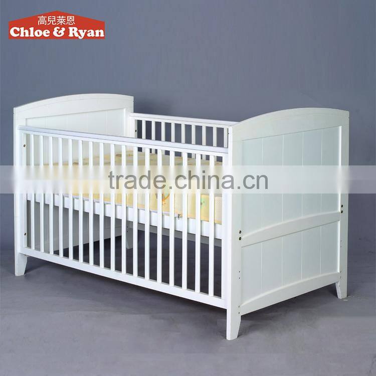 Convertible wooden baby crib baby nursery furniture antique baby furniture