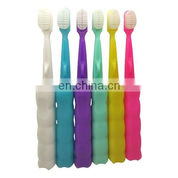 Natural Bristle Kids And Child silicone Toothbrush for children