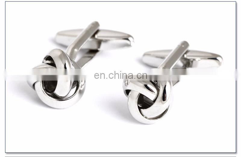 fashion metal knot cufflinks