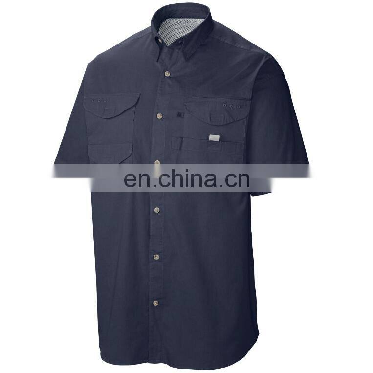 fashion dress shirts latest design short sleeve waterproof shirt --- 7 years alibaba experience