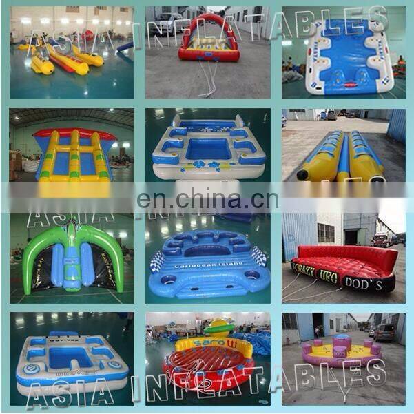 Commercial Grade Kids Inflatable Bumper Boat For Sale / Tiger Bumper Boat