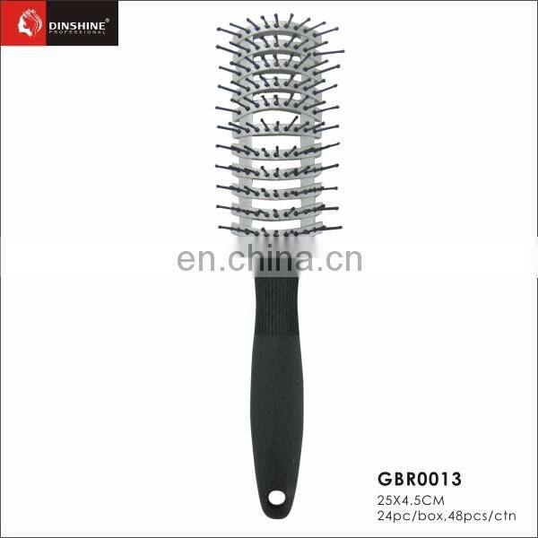 Dinshine professional hairdressing carbon fiber hair extensions cutting toothed comb