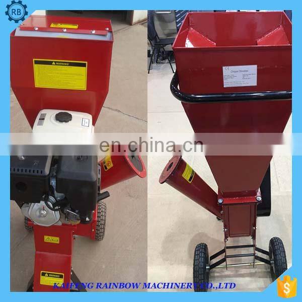 Small industrial electric wood chippers for sale wood chipping machine