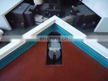 Hydraulic corner crimping aluminum window machine