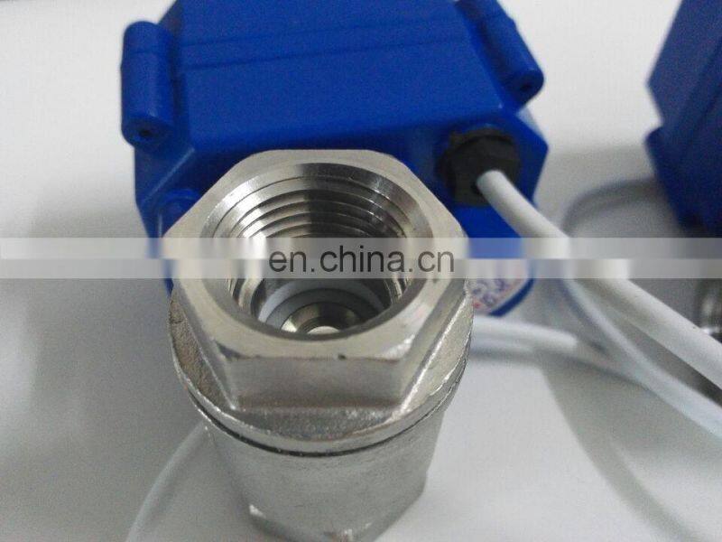cwx-15n electric ball stainless steel valve
