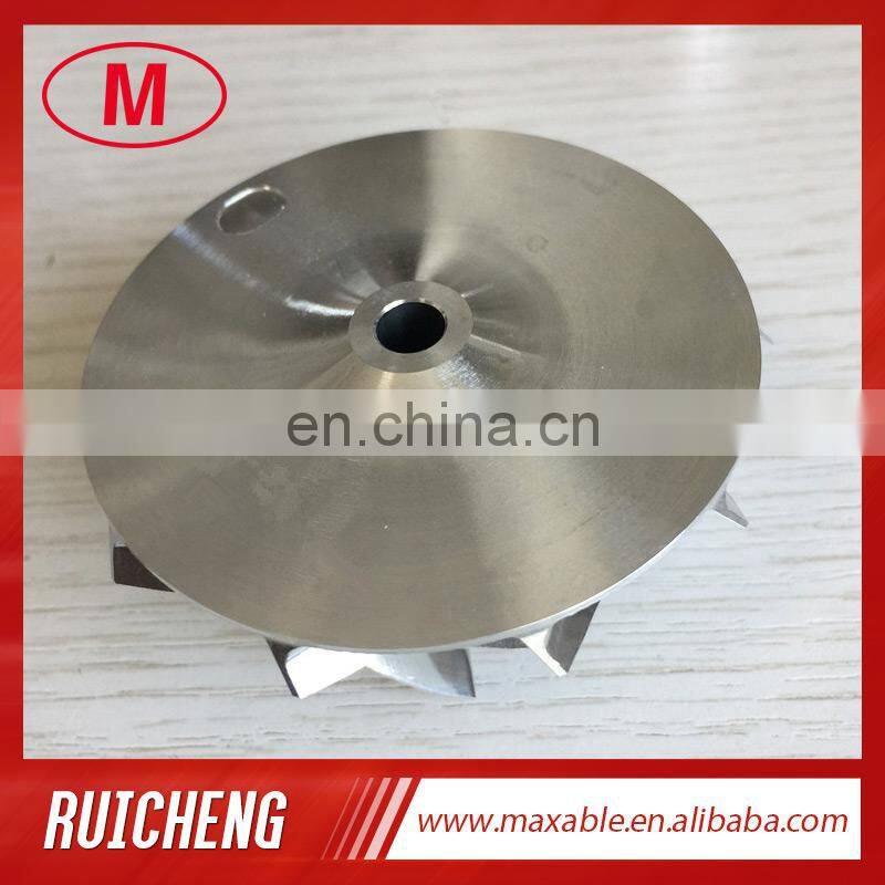 RHF5HB 5+5 blades 47.20/60.00mm 93844S High performance Turbocharger Billet/milling/aluminum 2618 compressor wheel for VF22