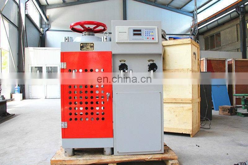 YES 100ton-300ton Digital Display Brick Compression and Bending Test Equipment / Concrete Compressive Strength Test Machine