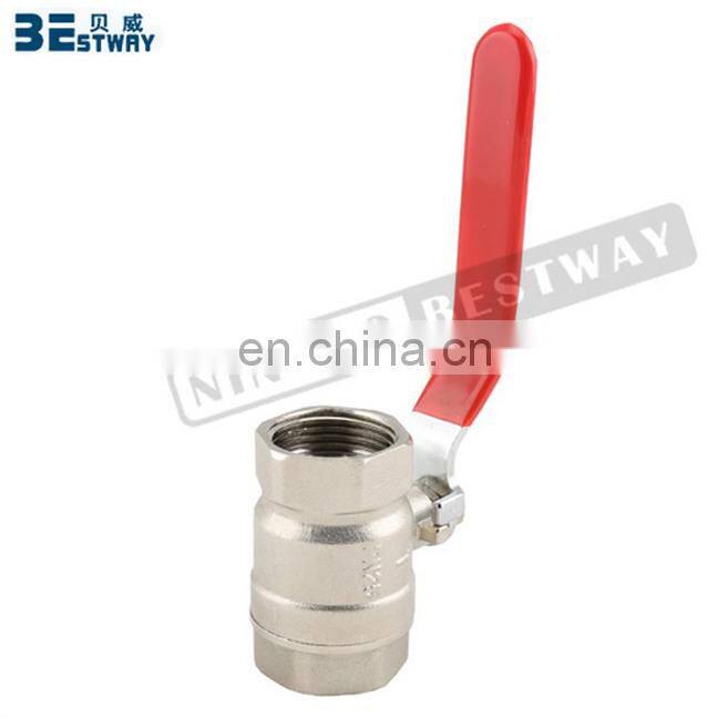 BWVA 600 Wog NPT Thread Brass Ball Valve for Full Port