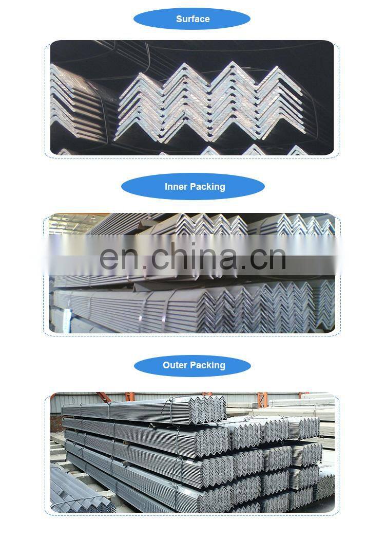 Tianjin factory produces electric iron tower stent hot-rolled equilateral Q235 galvanized angle steel