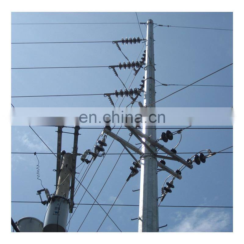 Q345 9M steel pole for Philippines