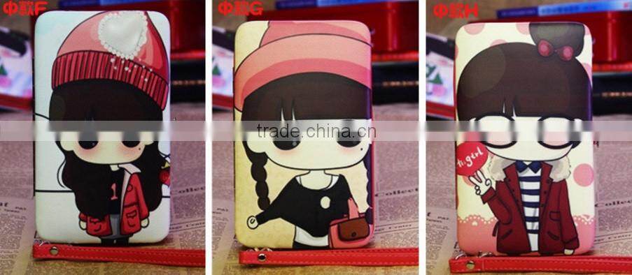 Graffiti PU leather Handbag wallet Purse cartera Carteira para dama Mujer de Ultimos modelos