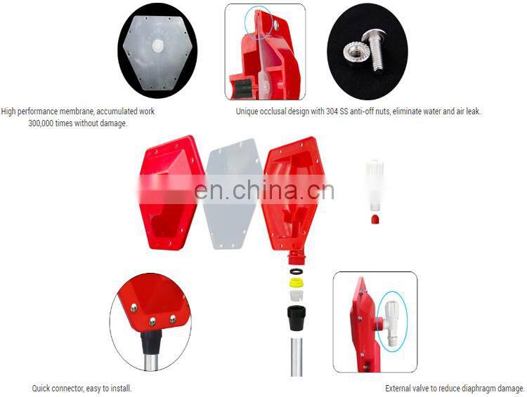 Water level controller for pigs water bowl drinking system