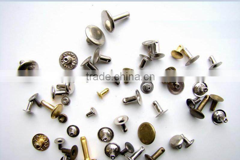 9*9mm chess double head iron rivet