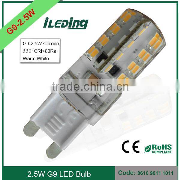 High Lumen Ceramic heatsink 230V 3W LED Bulb G9