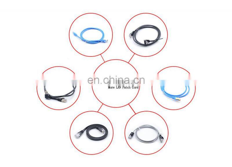 MT-5004 Colorful  LAN patch cord UTP RJ45 Cat5E Cat6  CAT.6A  flat LAN network cable
