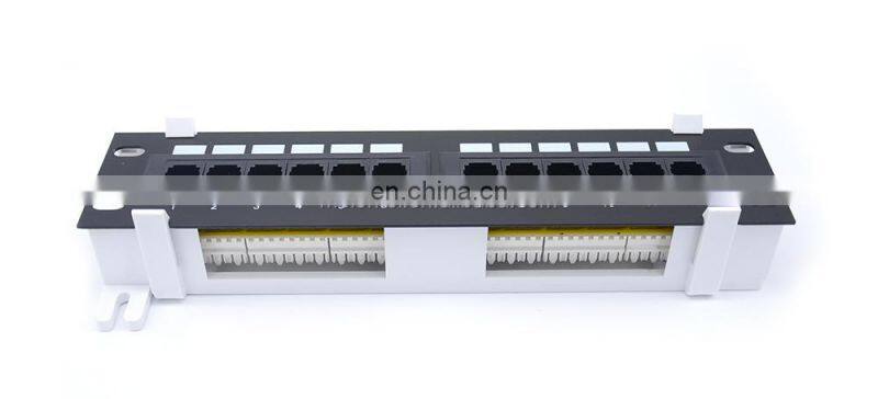 MT-4006B 8 12 port wall mount Patch Panel