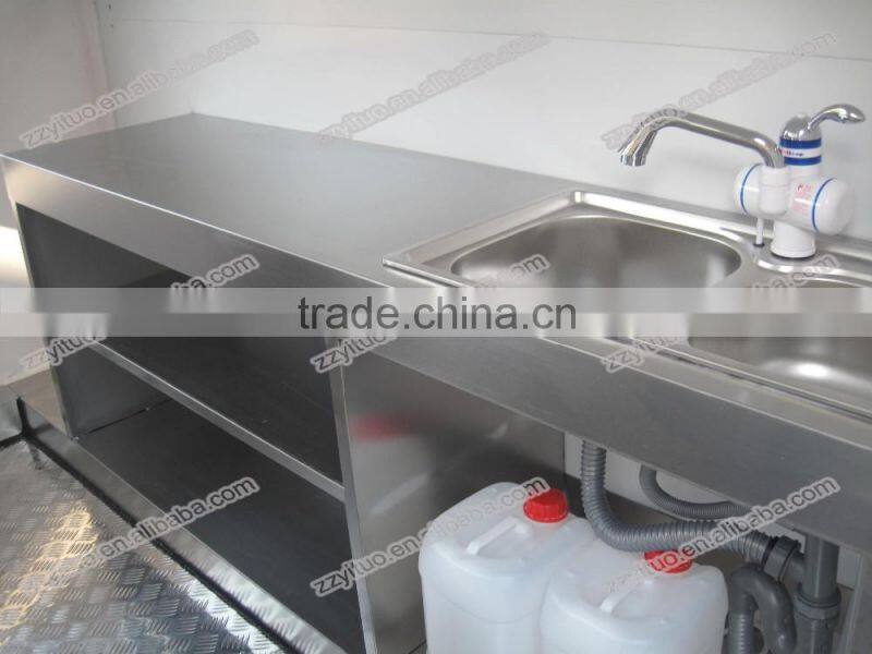 Food Catering Trucks/Fried Ice Cream Machine Food Cart Trailer for Sale/Outdoor Food Cart
