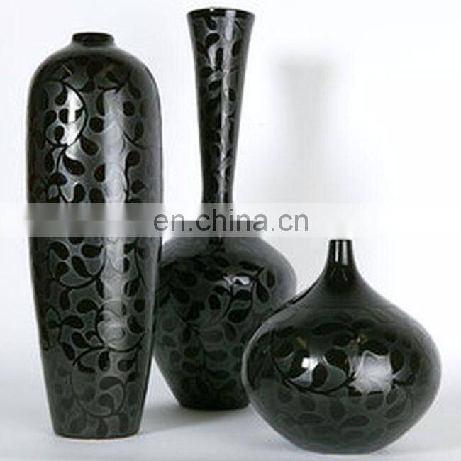 aluminum smooth shiny finished flower pot