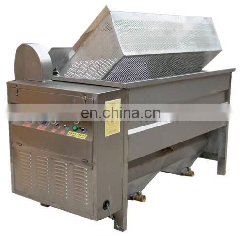 Automatic commercial potato chips fryer machine semi auto small sweet potatoes chip gas batch frying equipment price for sale