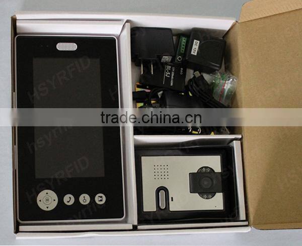 Motion Detection 2 Way Speaking Wireless Doorphone Camera Doorbell with Recorder