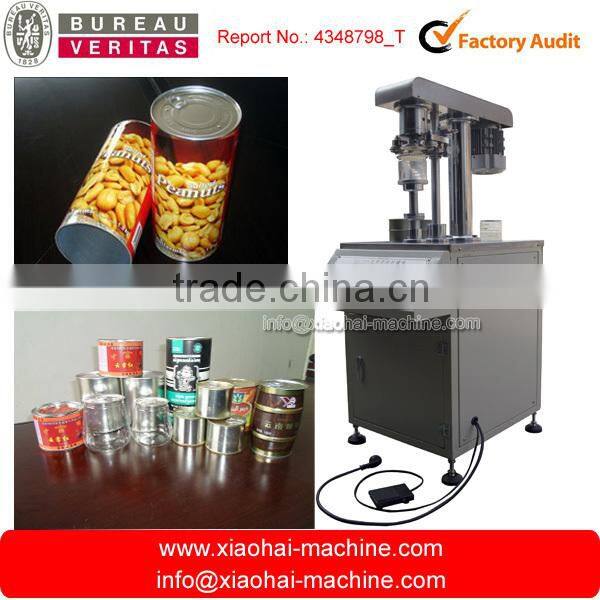 Automatic tin can, plastic can, paper can seal machine