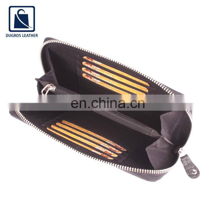 Luxury Pattern New Arrival Elegant Design Factory Hot Selling Good Quality Genuine Leather Women Wallet Supplier