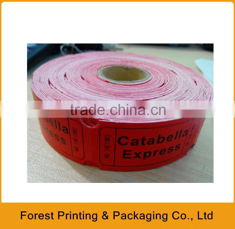 Custom ticket printing,custom lottery ticket wholesale