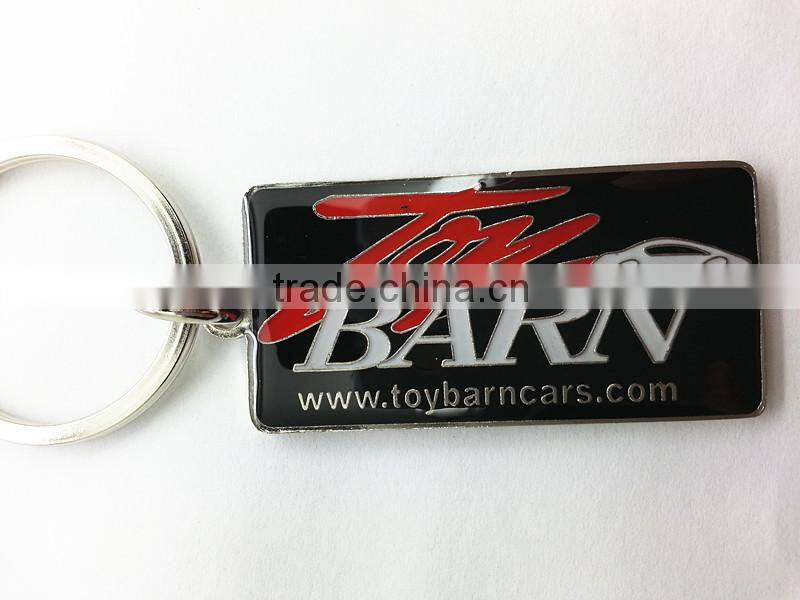 2014 New Design Eagle soft enamel key chain