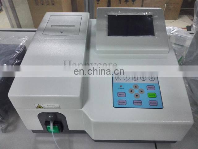 HC-B009 Top Quality Cheap Laboratory Equipment semi-auto Chemistry Analyzer/ Clinical blood semi auto chemistry analyzer