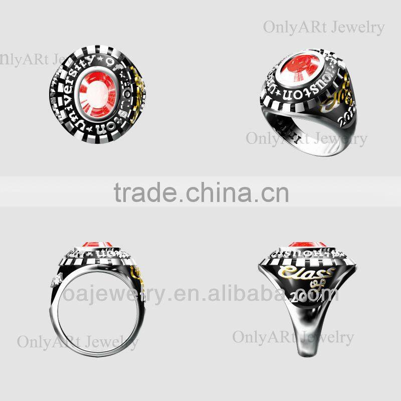 best price metal class ring /designer jewelry