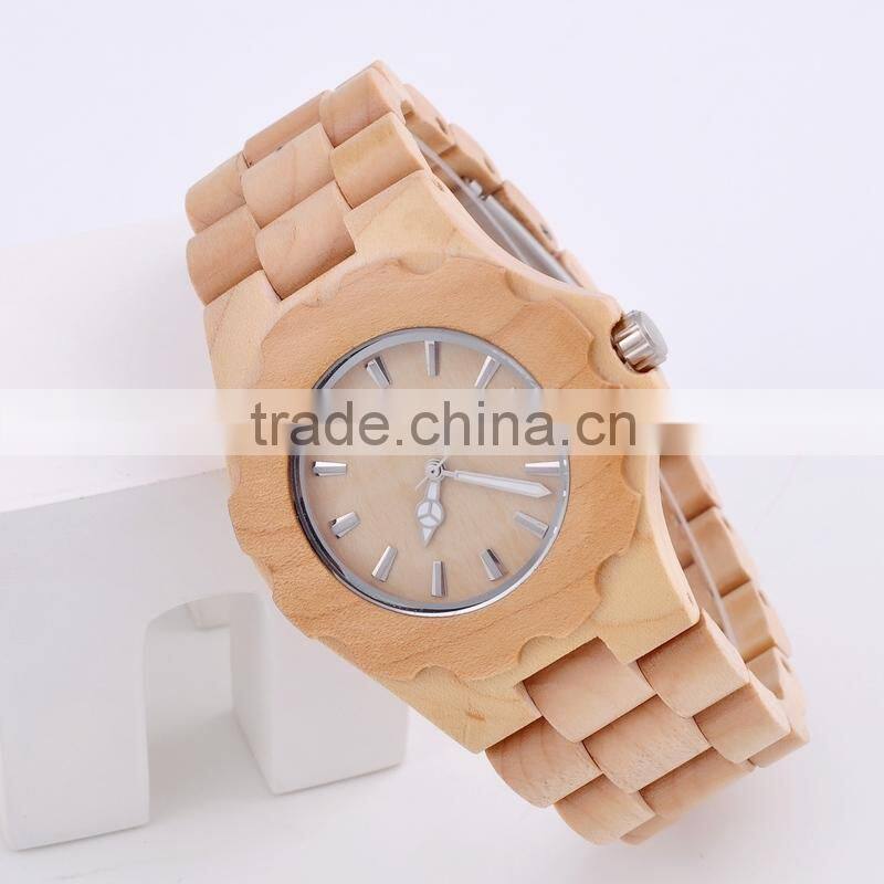 popular cheap hot sale unisex sandral digital wrist watch wood