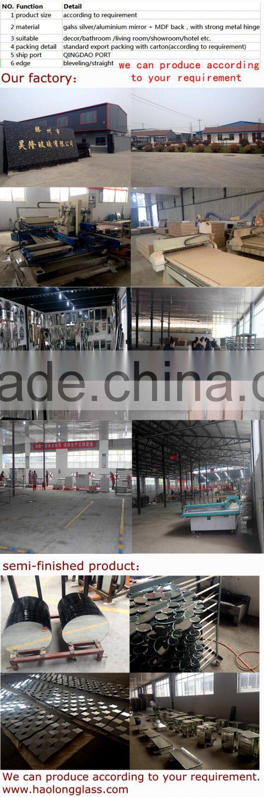 elegant bedroom mirror and console table