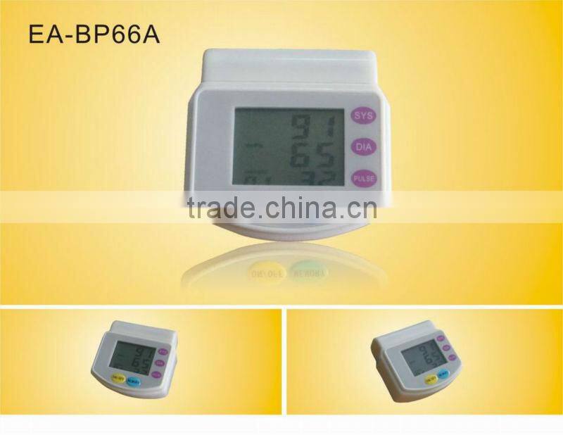 digital Wrist Blood Pressure Meter for health care EA-BP66B,electronic blood pressure,accurate blood pressure