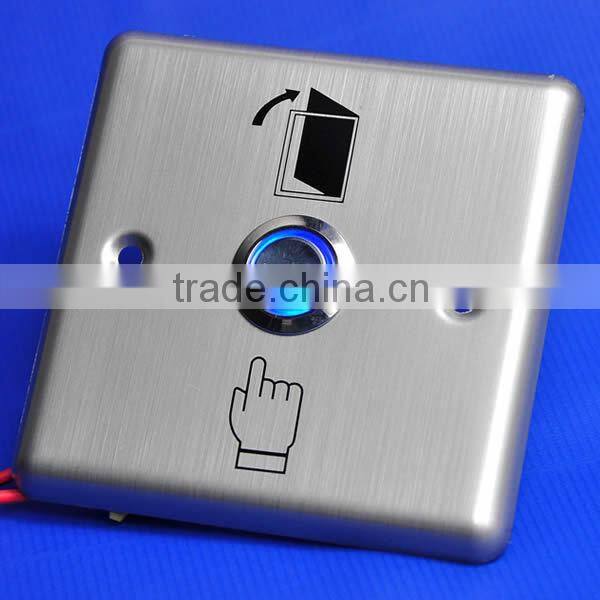 Hot sale & Cheap price Stainless steel Small LED push button exit Metal (YS405)