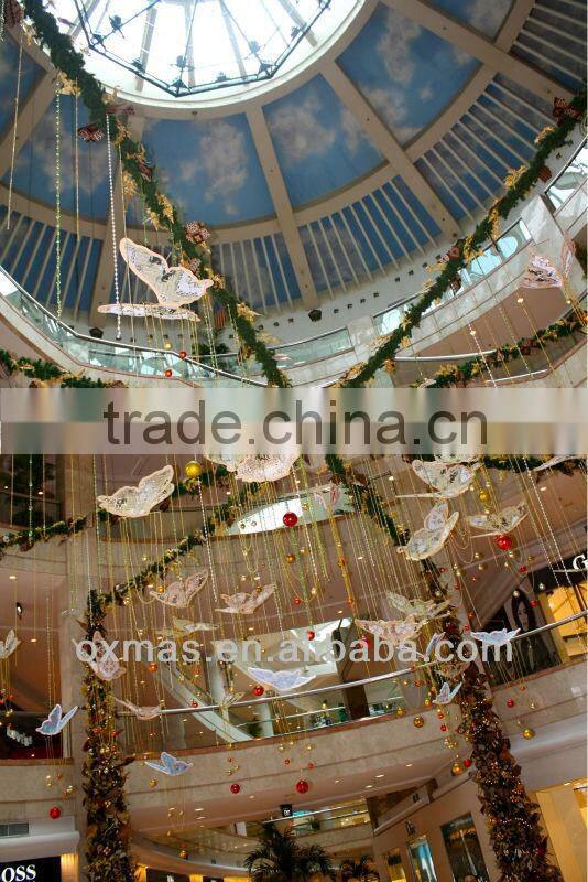 mall/supermaket festival butterfly hanging decoration