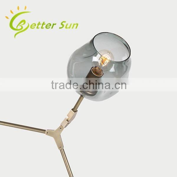 Hot Sale Lindsey Glass Ball American Style Modern Pendant Light