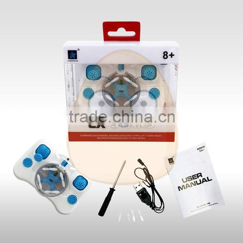 FQ777 MINI POCKET DRONE 4CH 6AXIS GYRO RC QUADCOPTER WITH LED LIGHTING RTF CF MODE