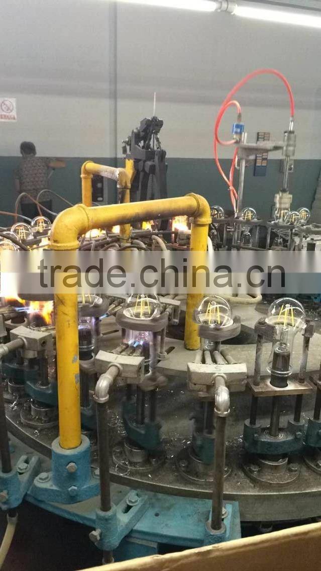 Hot!!! TUV CE ROHS 4W 360degree 400lm Clear glass a60 e27 led bulb smd filament bulb