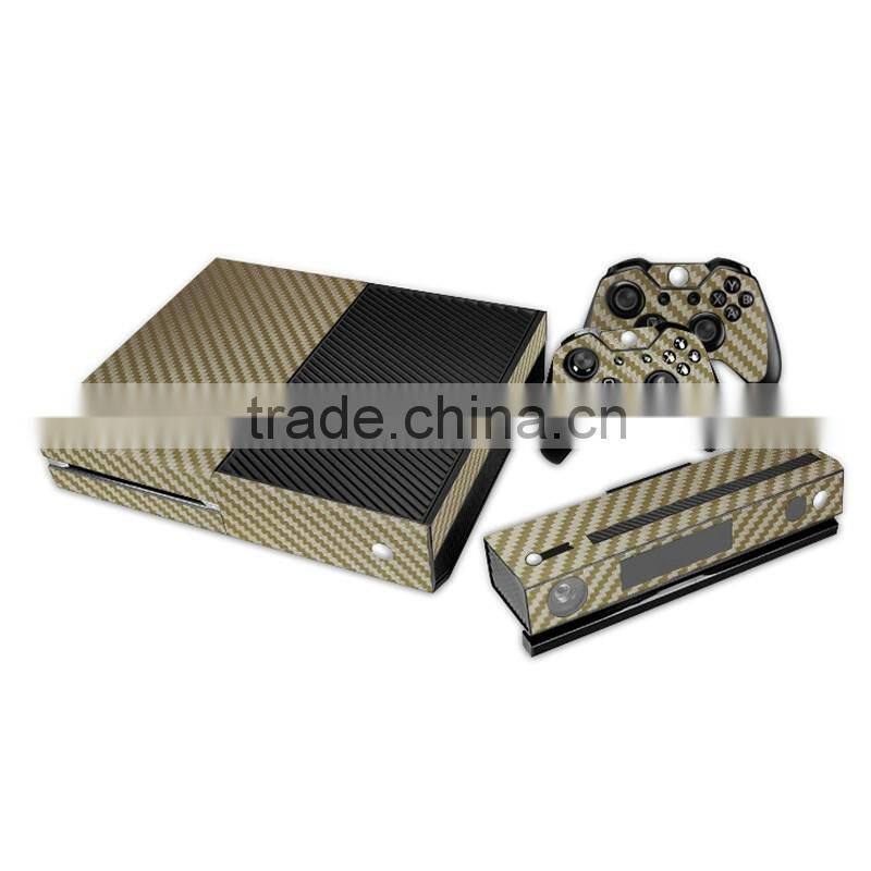 High Quality PVC Vinyl Decal For Xbox One Console Sticker With 2 Controller Decal
