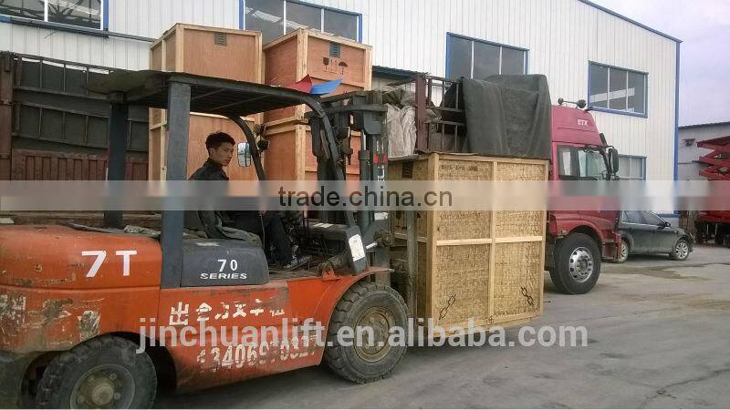 ISO/CE approved mobile hydraulic dock ramp 6ton 0.9--1.7m