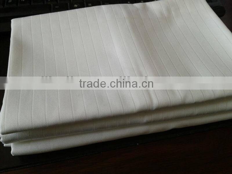 bed linen 100% cotton white color for star hotels