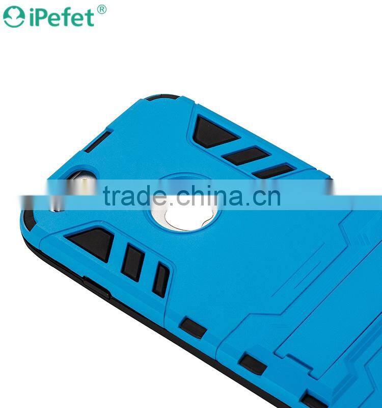 2016 New Phone Cover Ultra Slim 2 IN 1 Hybrid Armor Case Cover for iPhone 6S with Hard Kickstand