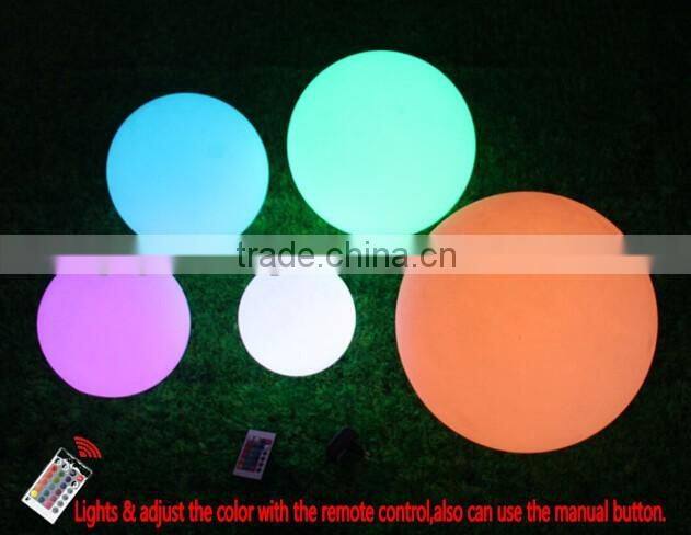 LED light ball with remote control B003