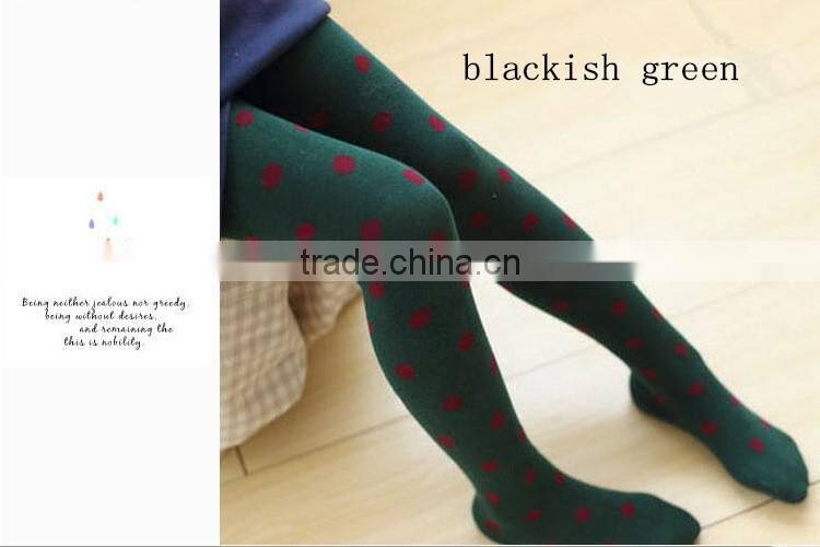 Girl candy color panty hose baby girl elastic leggings for spring & autumn wear