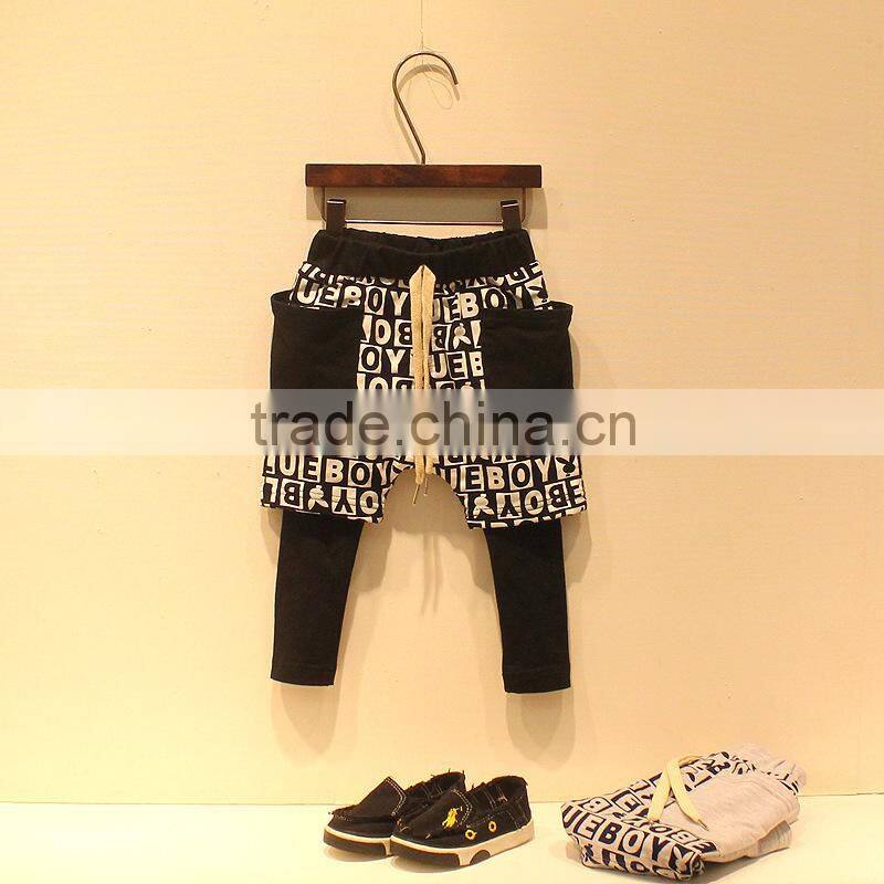 Cheap China Wholesale Kids Clothing Fashion Child Joint Trousers Boys Kids Pants