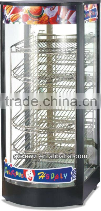 6-Layer pizza heating warming showcase