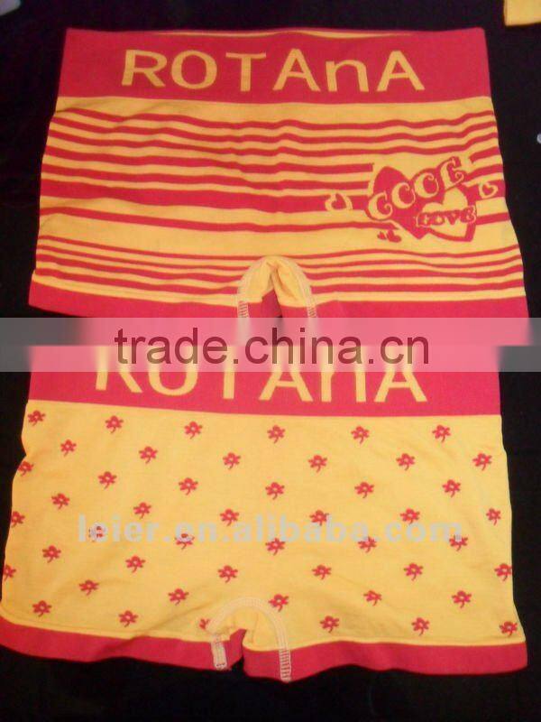 children's cute seamless boxer