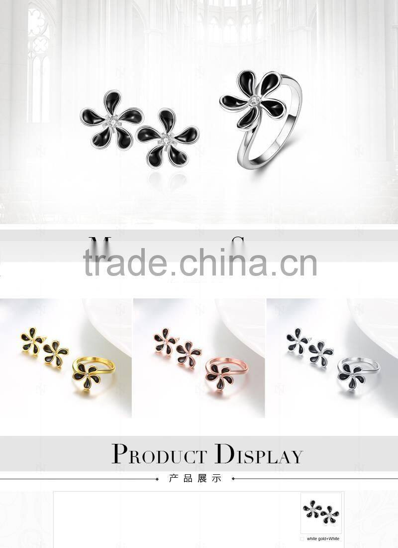 2016 Fashion style White Gold Plated Jewelry Set wholesale