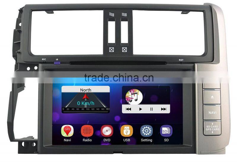 new arrival touch screen car DVD player for Toyota prado 2011